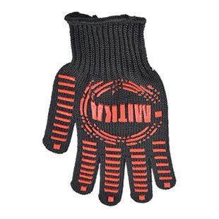 Рукавички MITKA GloveTex трикотажні з ПВХ 7 клас/10 розмір чорні (500600) 500600 фото