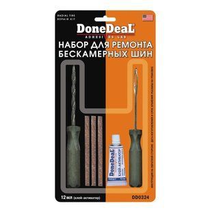 Набір для ремонту безкамерних шин Done Deal 12 мл (DD0324) 730324 фото