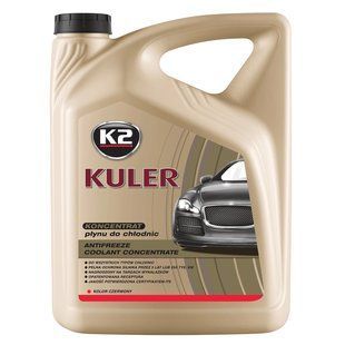 Рідина охолоджуюча K2 Kuler Long Life G12 червона концентрат 5 л (T215C) K20266 фото