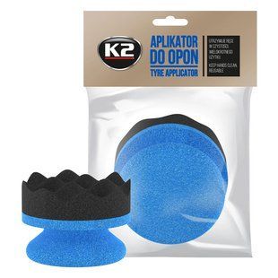 Губка-аплікатор K2 Tyre Аpplicator для полірування шин 25 см х 35 см х 25 см (K720) K20578 фото
