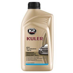 Рідина охолоджуюча K2 Kuler Long Life -35 &deg;C G11 блакитна 1 л (T201N) K20237 фото