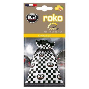 Ароматизатор для салону авто K2 Roko Race Грейпфрут 25 г (V824R) K20324 фото