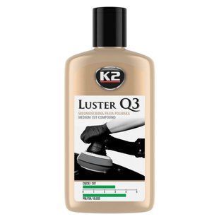 Паста для полірування кузова K2 Luster Q3 зелений металік пляшка 250 г (L3200N) K20714 фото
