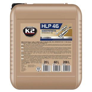 Олива гідравлічна K2 HLP 46 Hydraulic 20 л (O68520E) K20933 фото