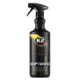 Засіб для очищення шкіри К2 Sofrano Pro Leather Cleaner 1 л (D5051) K20810 фото
