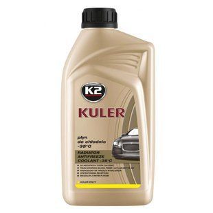 Рідина охолоджуюча K2 Kuler Long Life -35 &deg;C G13 жовта 1 л (T201Y) K20239 фото