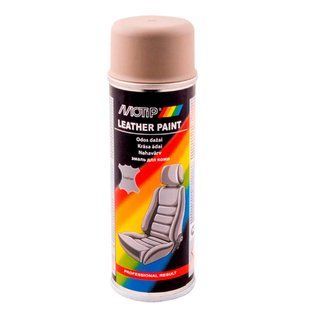 Фарба для шкіри та вінілу MOTIP Leather & Vinyl Paint бежево-коричнева аерозоль 200 мл (04233BS) MT0130 фото
