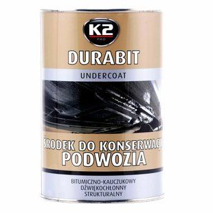 Антигравій для захисту від гравію та корозії K2 DURABIT чорний 1 л (L326) K20865 фото