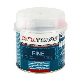 Шпаклівка фінішна із затверджувачем TROTON Fine біла 0,7 кг (1147) 140031 фото