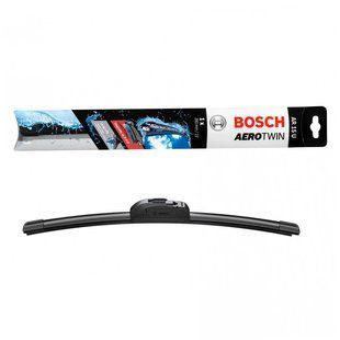 Щітка склоочисника BOSCH Aerotwin безкаркасна гачок 380 мм (3397008639) T3397008639 фото