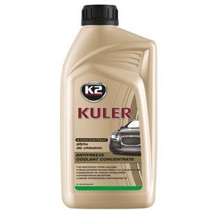 Рідина охолоджуюча K2 Kuler Long Life G11 зелена концентрат 1 л (T211Z) K20265 фото